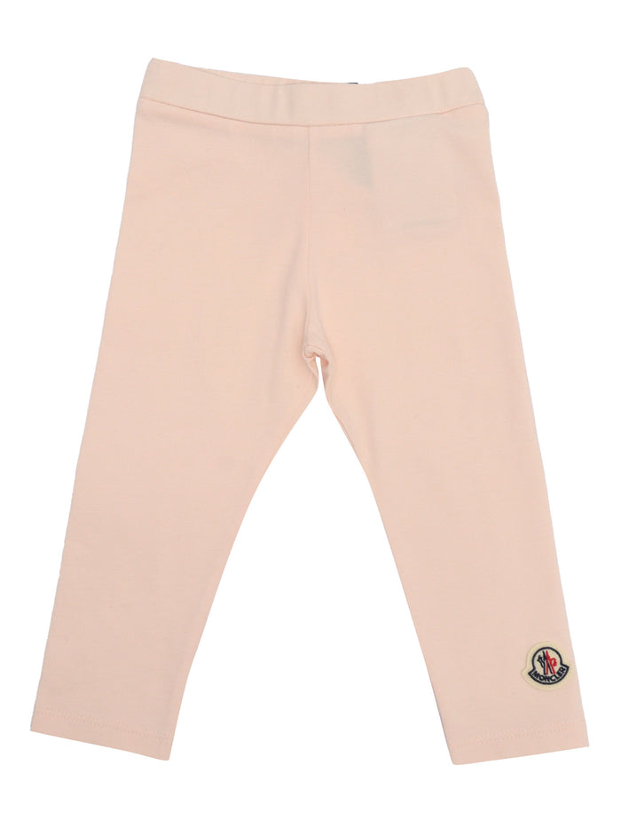 LEGGINGS Pink Elastane Cotton