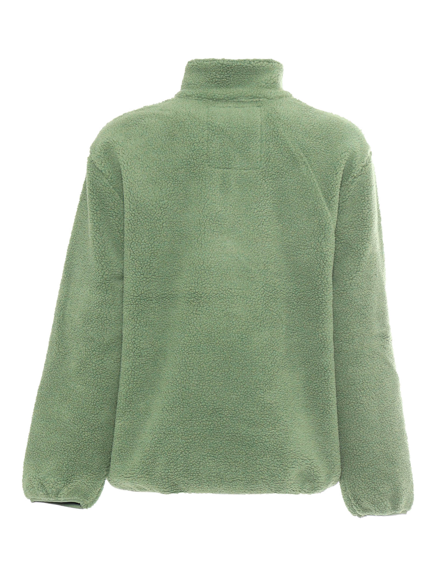Reimis Pullover Fleece Green Crewneck