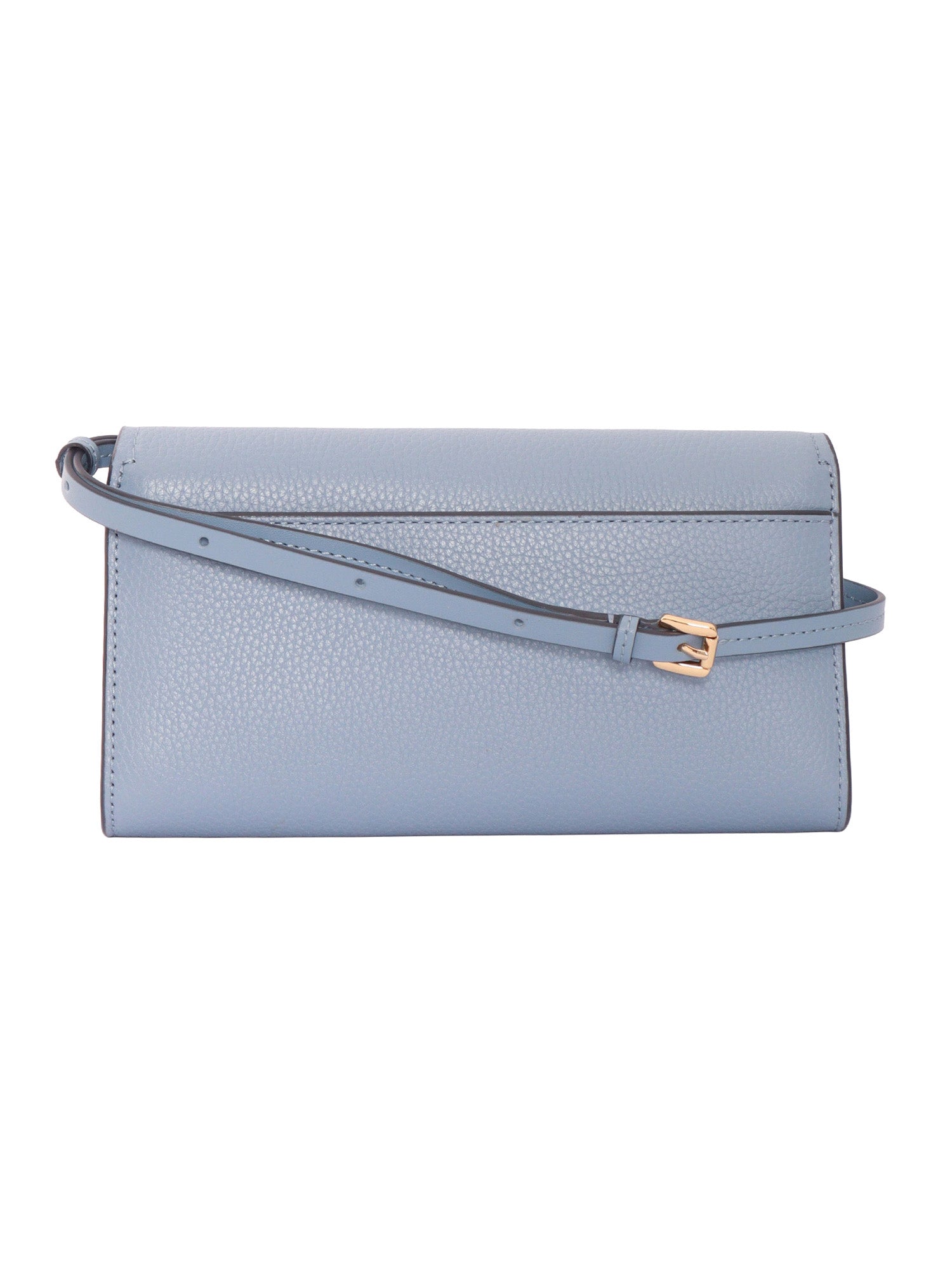 SM EW PHONE XBODY Light Blue Cow Leather Handbag