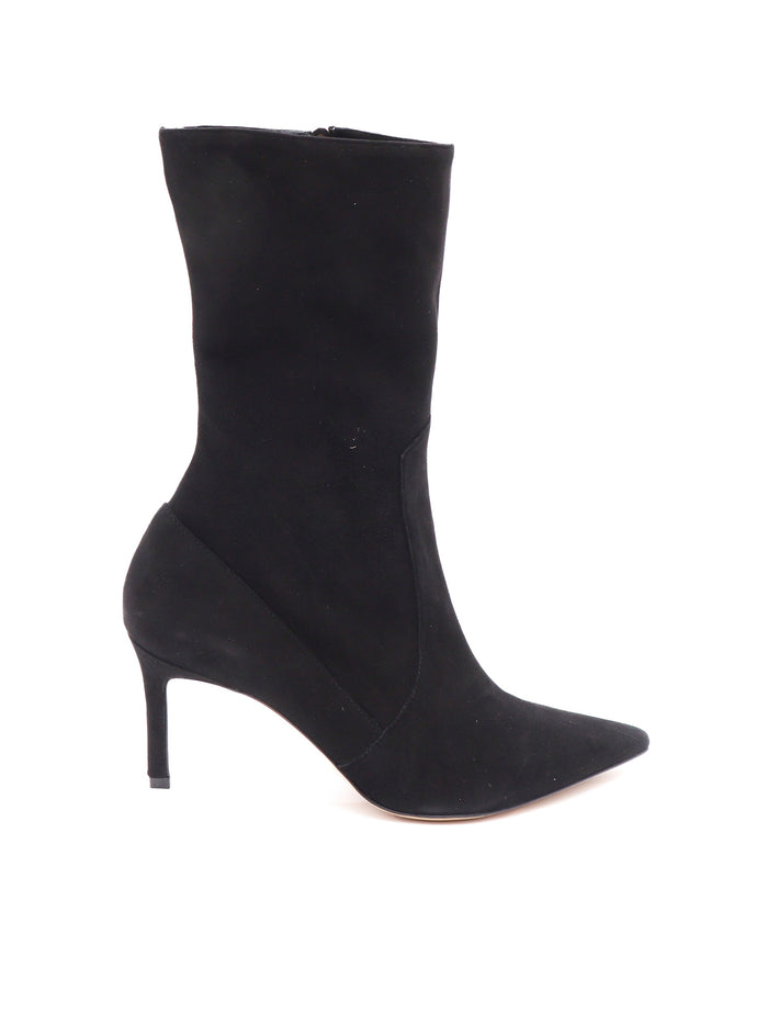 Black Suede Boot