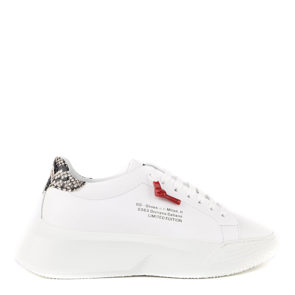 Giuliano Galiano Sneakers White Calfskin