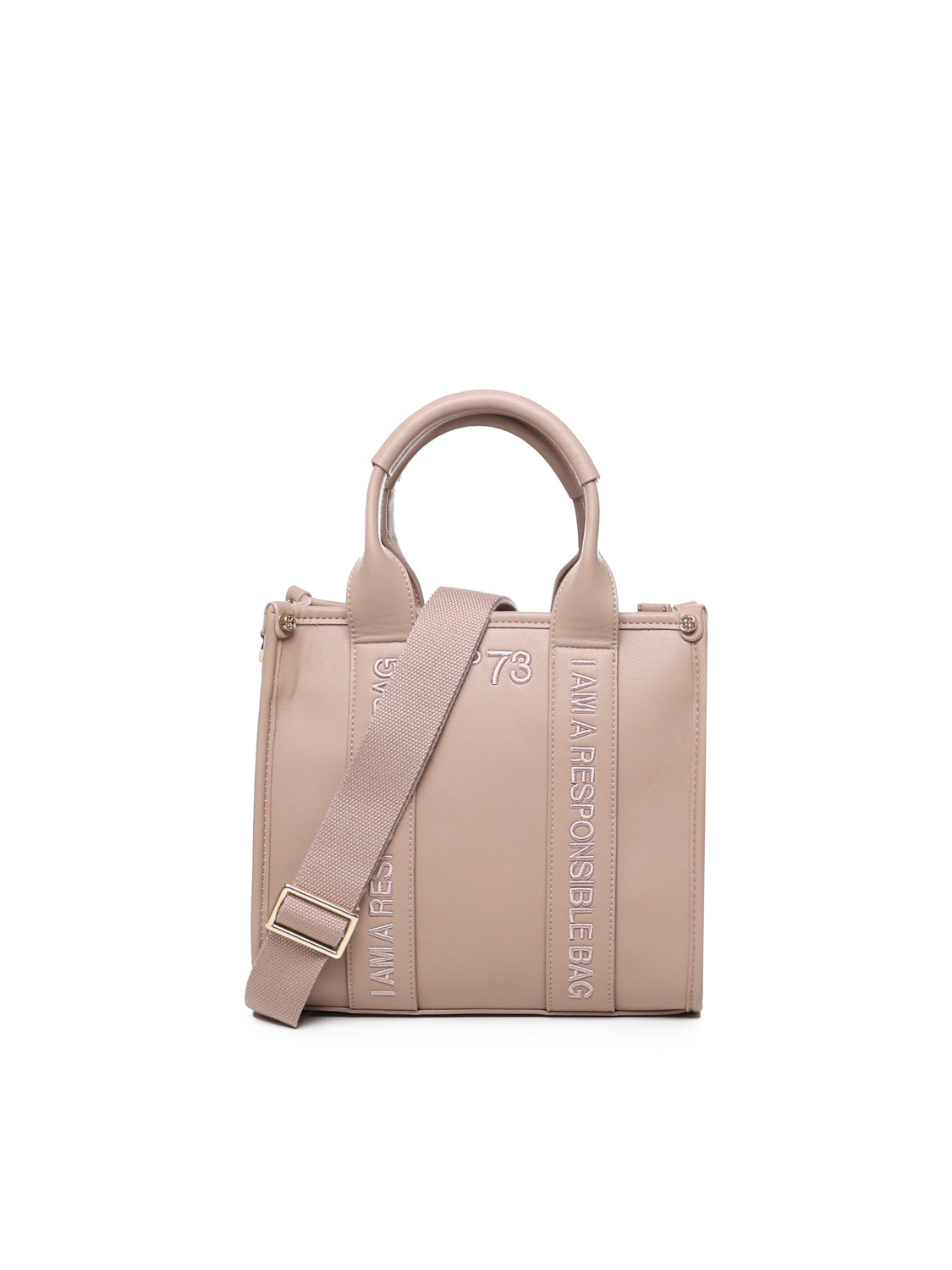 V° 73 Bags Beige Polyester Polyurethane