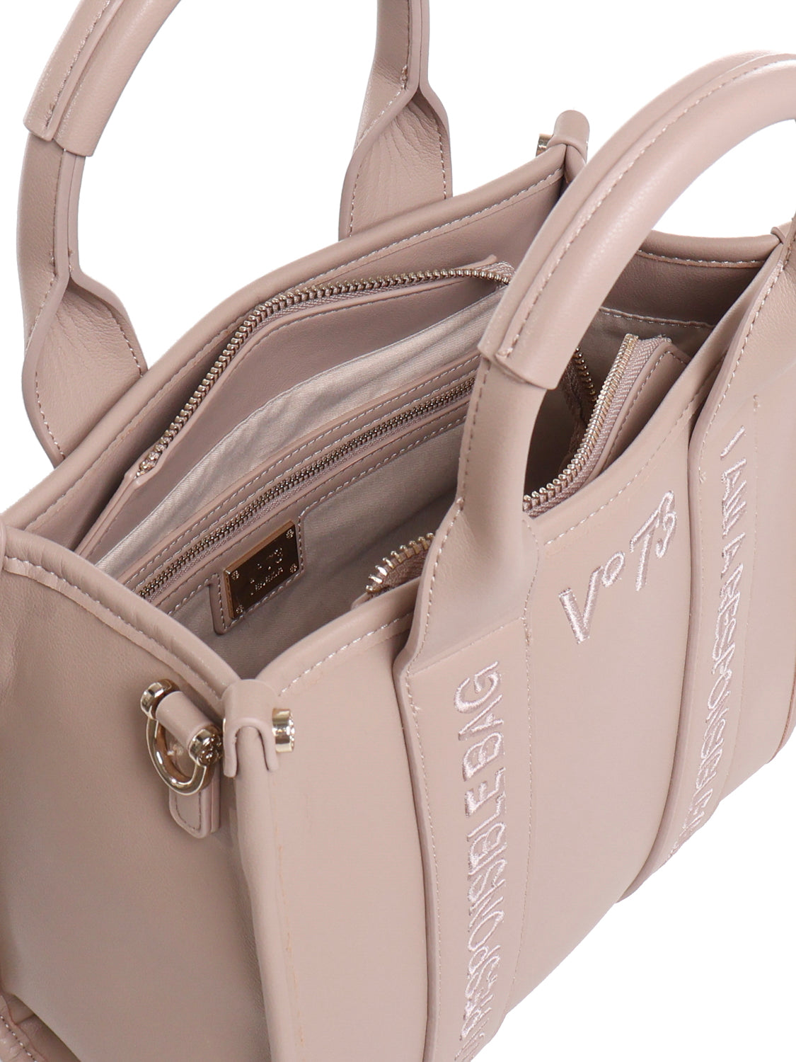 V° 73 Bags Beige Polyester Polyurethane