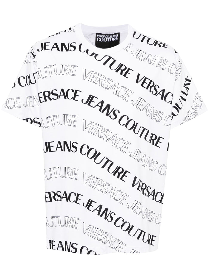 Versace Jeans T-Shirts And Polos White
