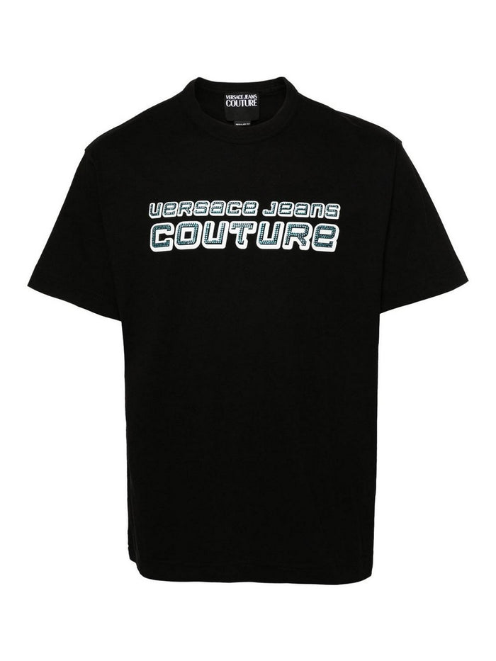 Versace Jeans T-Shirts And Polos Black
