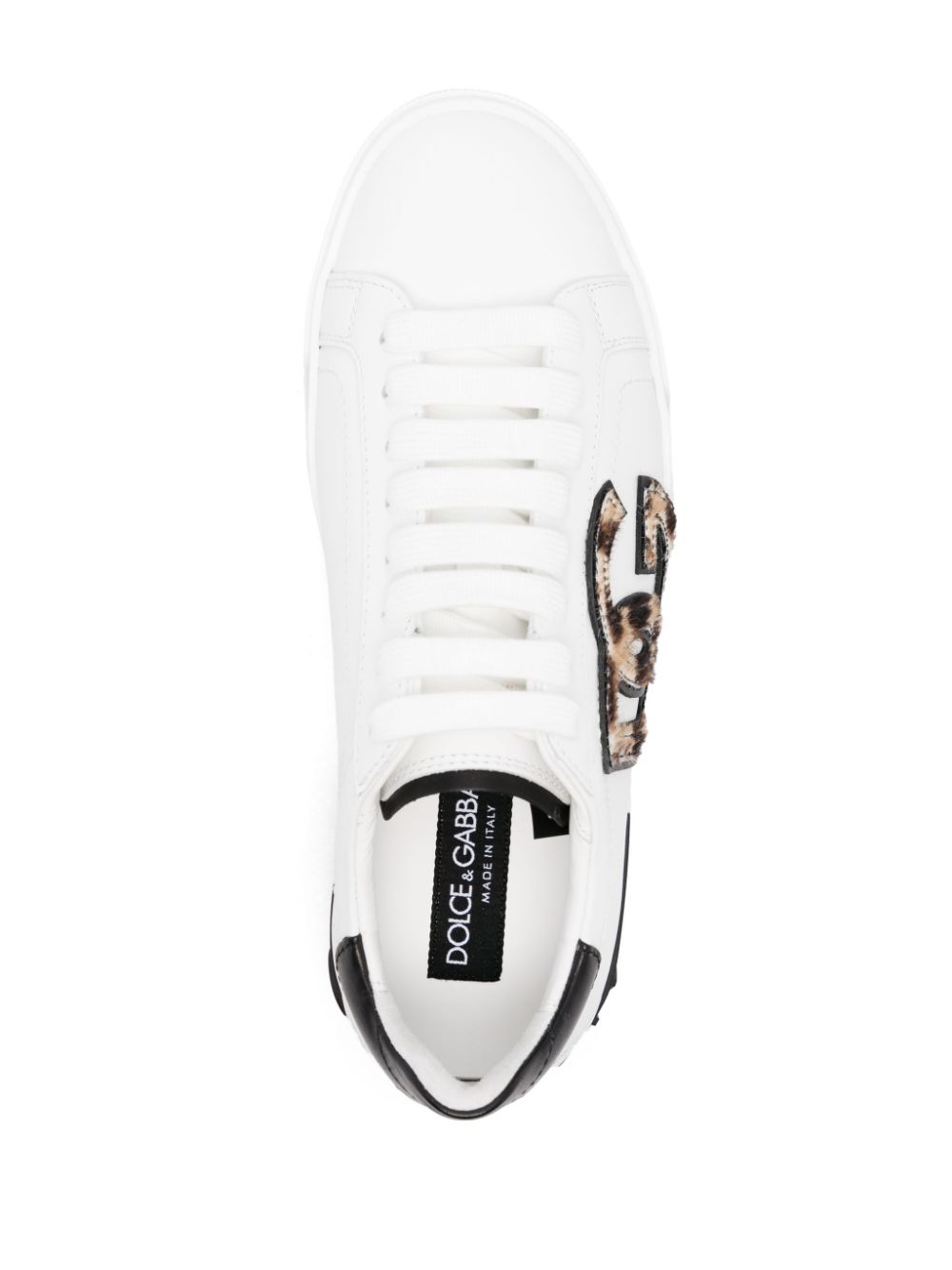 Dolce & Gabbana Sneakers White Agnello 81 % Vitello