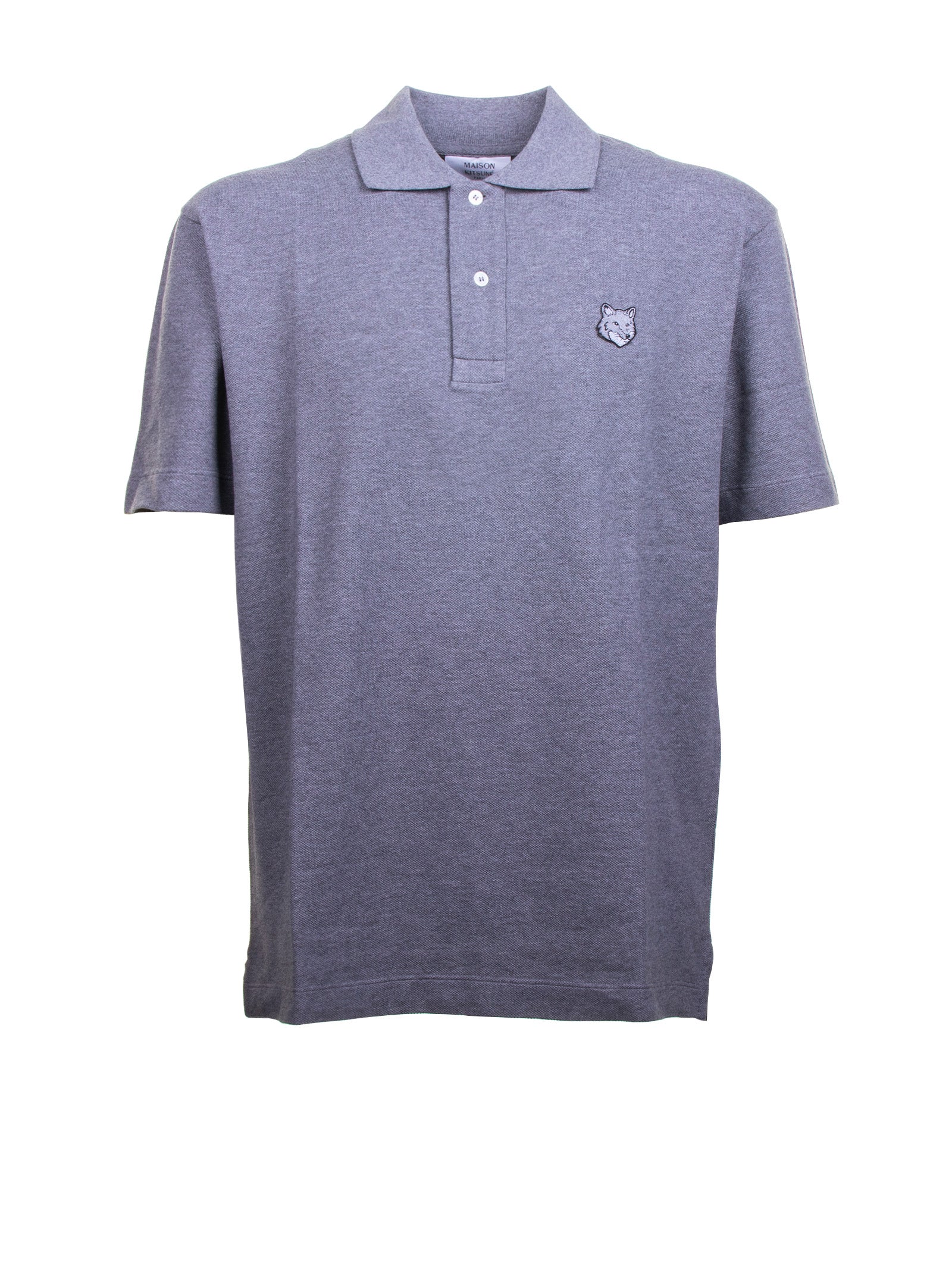 Maison Kitsune T-Shirts And Polos Medium Grey Melange