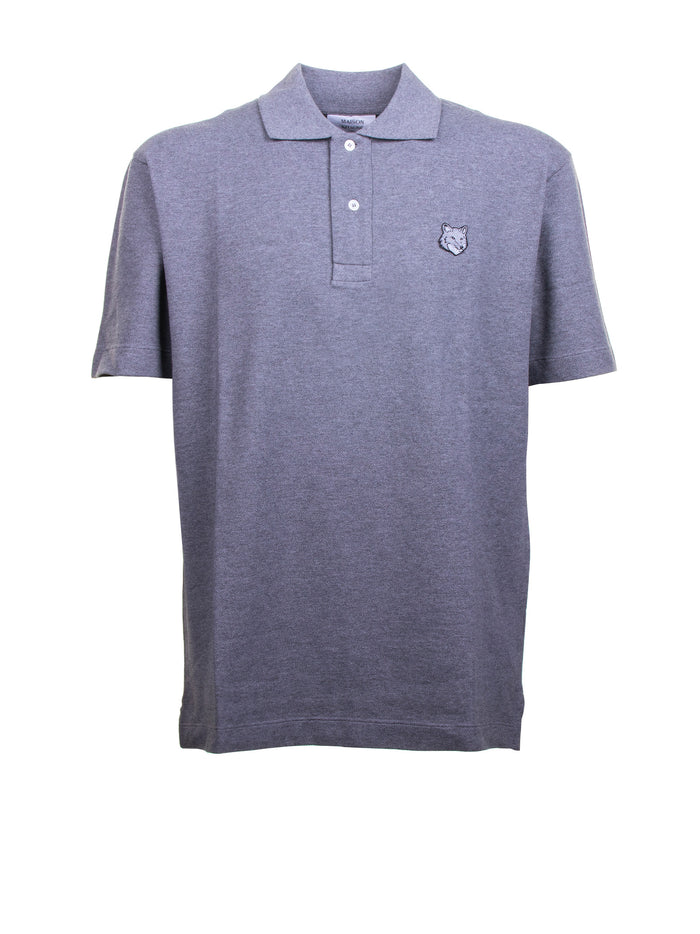 Maison Kitsune T-Shirts And Polos Medium Grey Melange