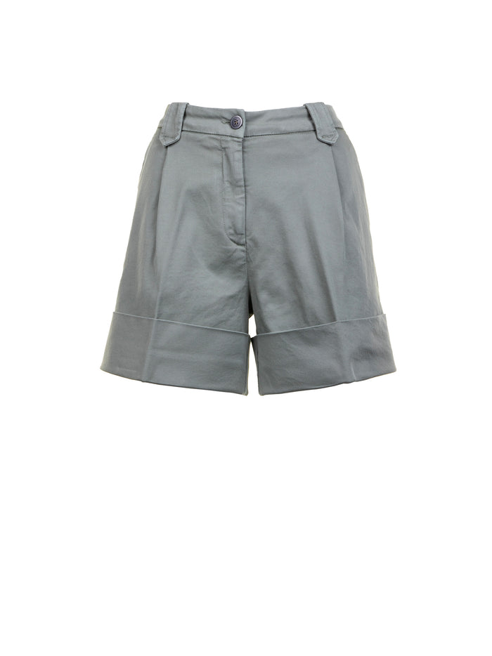 Fay Shorts Safari Chiaro Cotone