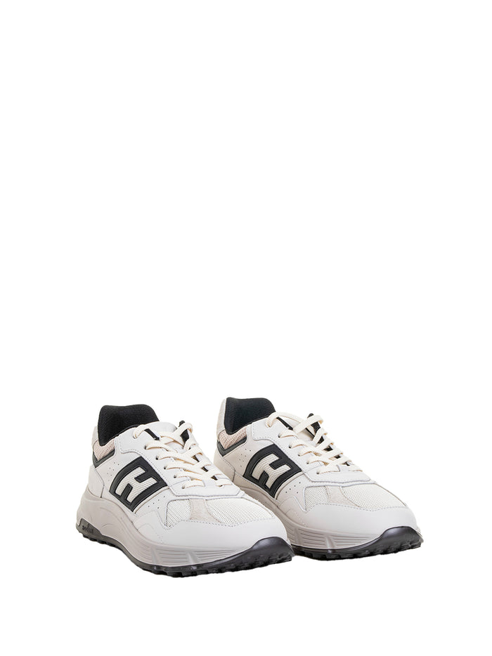 Hogan Sneakers Panna Nero Leather