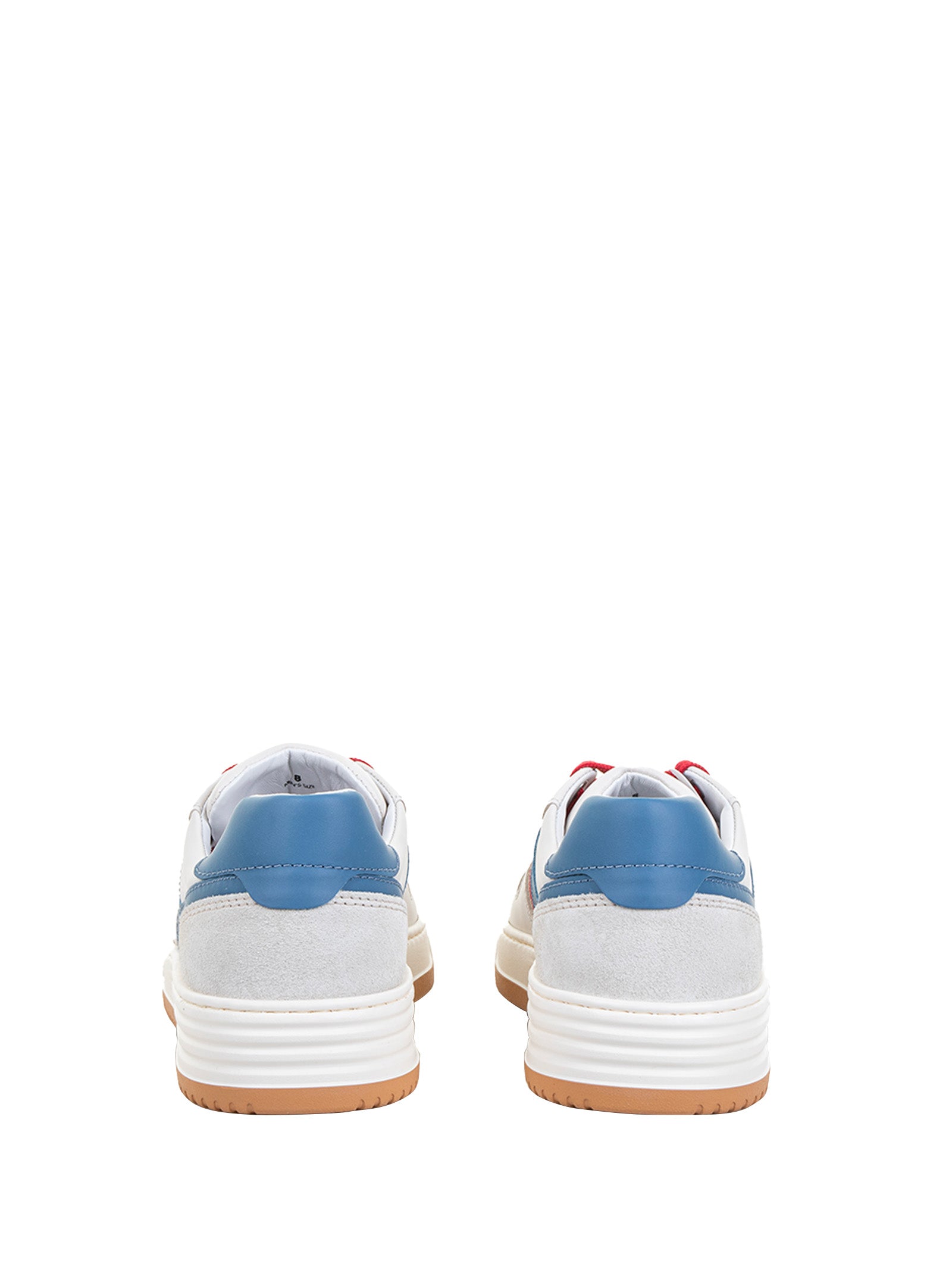 Hogan Sneakers Bianco Bluette Rosso Leather
