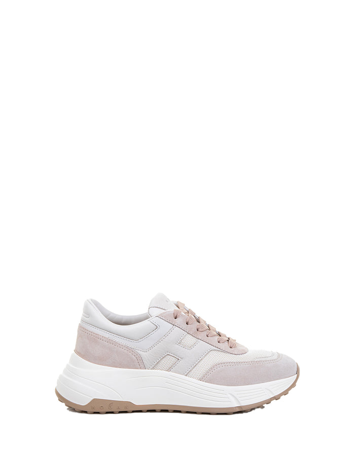 Hogan Sneakers Bianco Cipria Leather