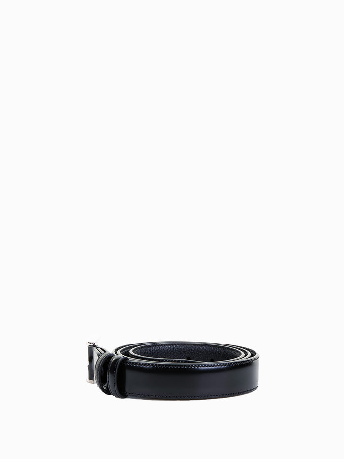 Hogan Belts Black Leather