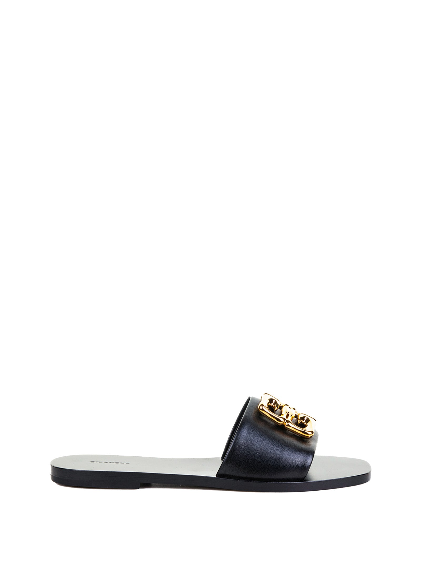 Givenchy Sandals Black Lamb Leather