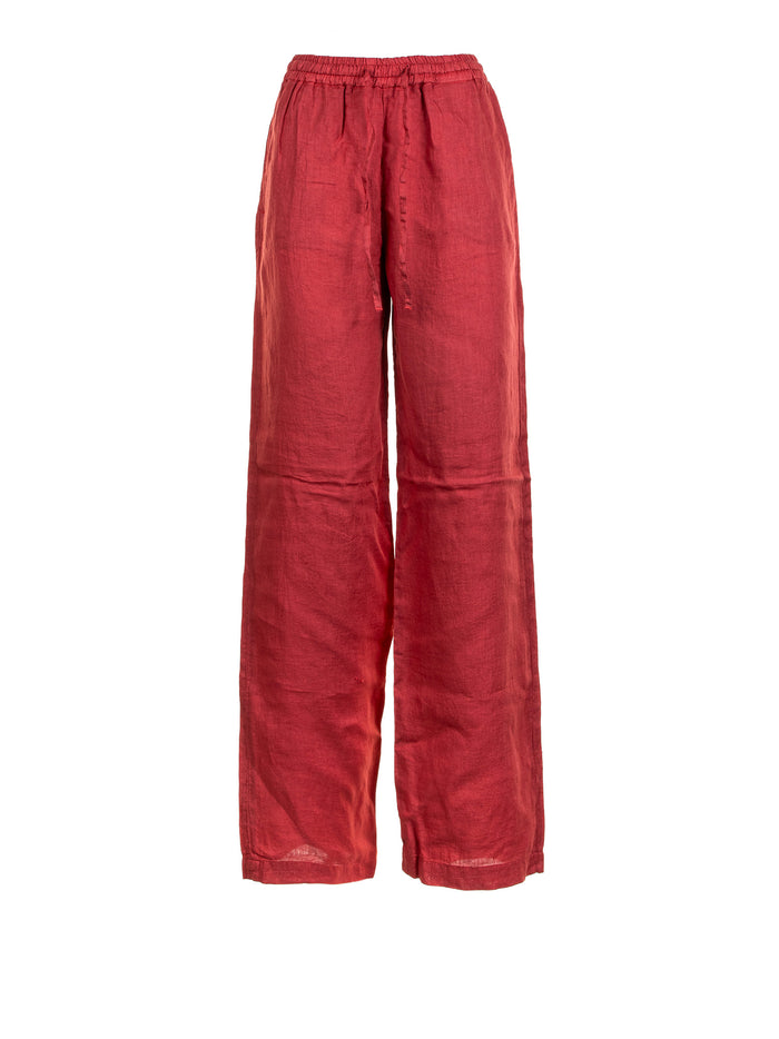 Fay Trousers Corallo Scuro