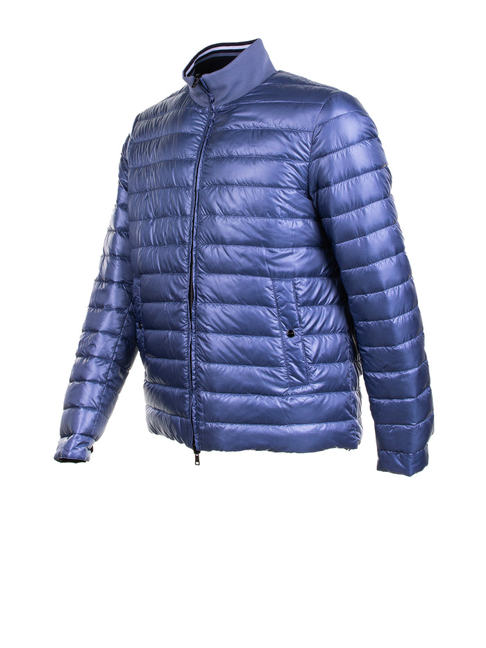 Herno Coats Clear Blue Polyamide