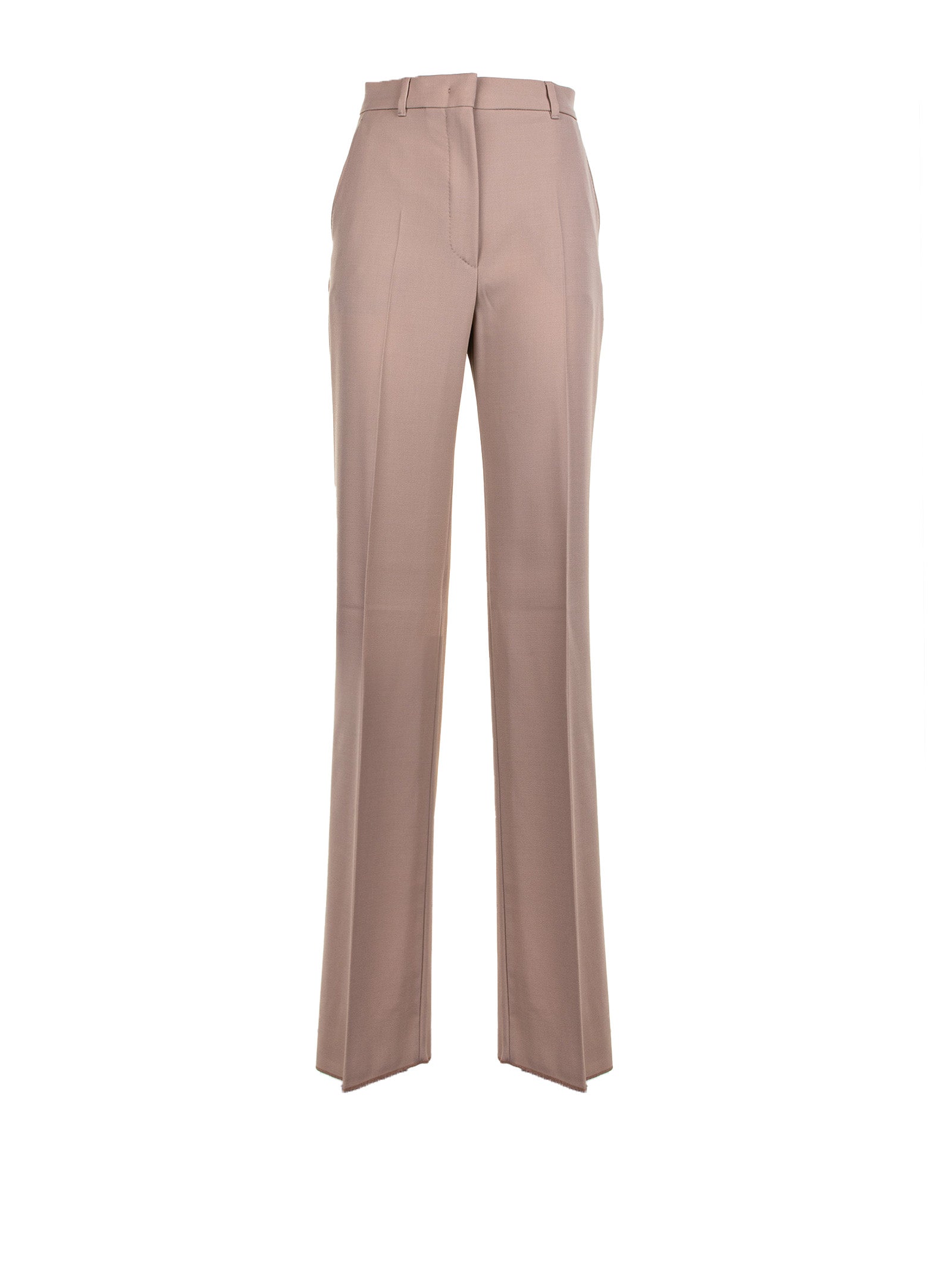 Max Mara Studio Trousers Sand Wool