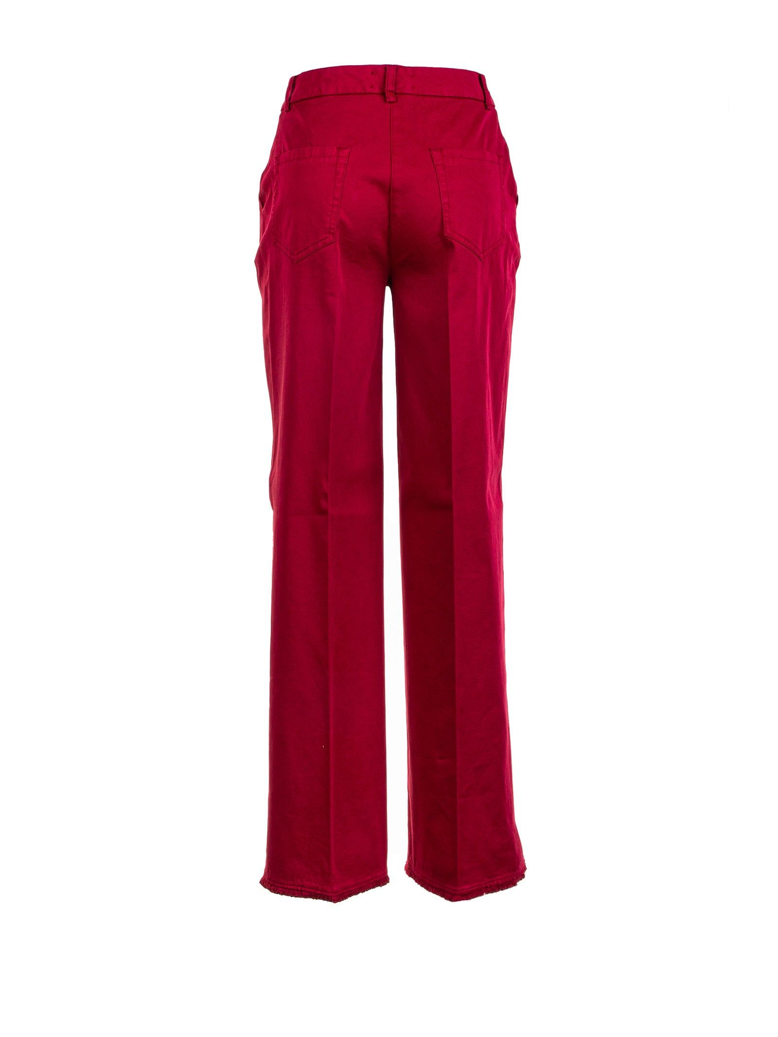 Via Masini 80 Trousers Lampone Co Em Ea