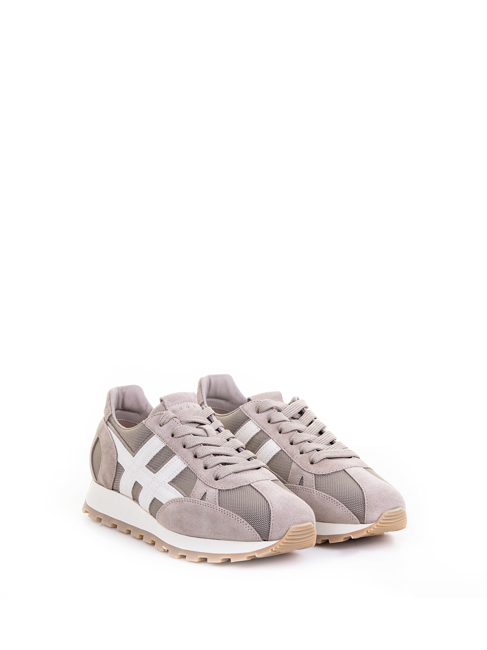 Hogan Sneakers Dove Grey Leather