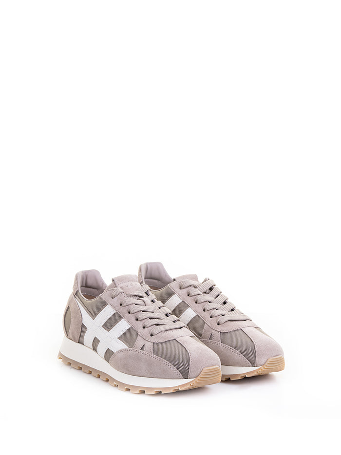 Hogan Sneakers Dove Grey Leather
