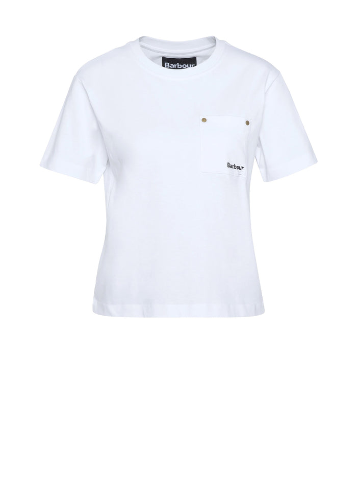 Barbour T-shirts and Polos White