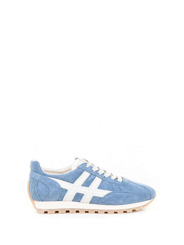 Hogan Sneakers Bluette Bianco Leather