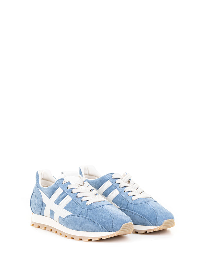 Hogan Sneakers Bluette Bianco Leather