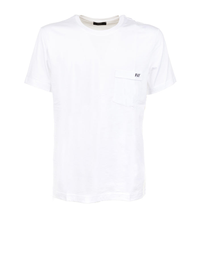 Fay T-shirts and Polos White