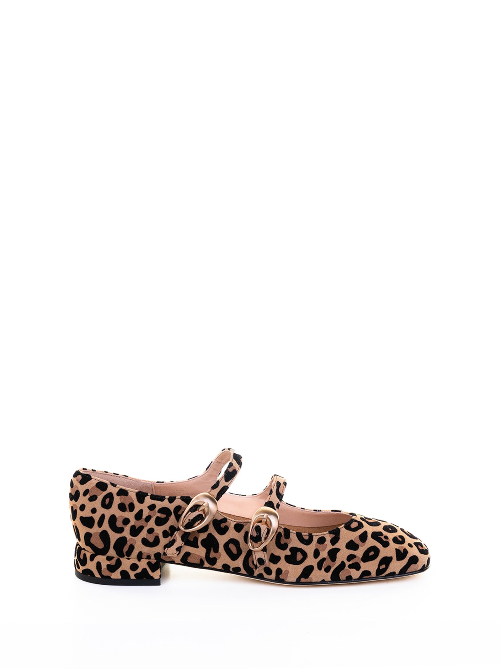 Status Flat Shoes Beige Nero