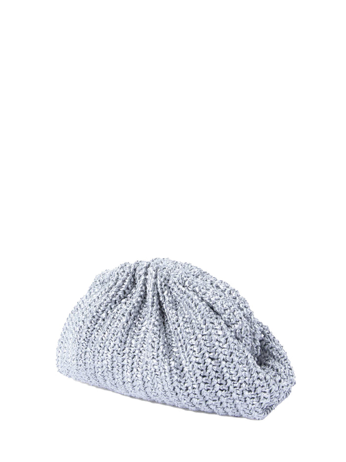 MARIA LA ROSA Bags Silver Raffia