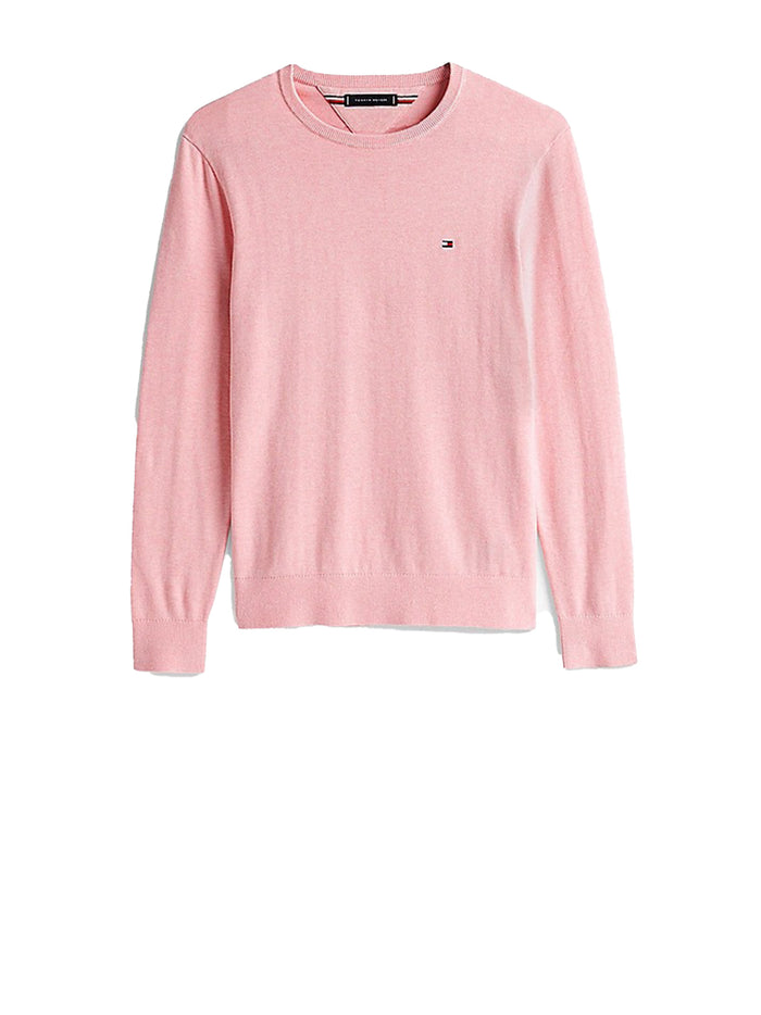 Tommy Hilfiger Sweaters Pink Shade Heather Better Cotton Initiative ()