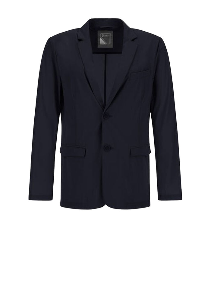 Herno Jackets Blue Polyamide Elastane
