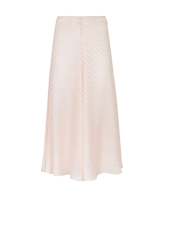 Fendi Skirts Peach Sorbet Silk
