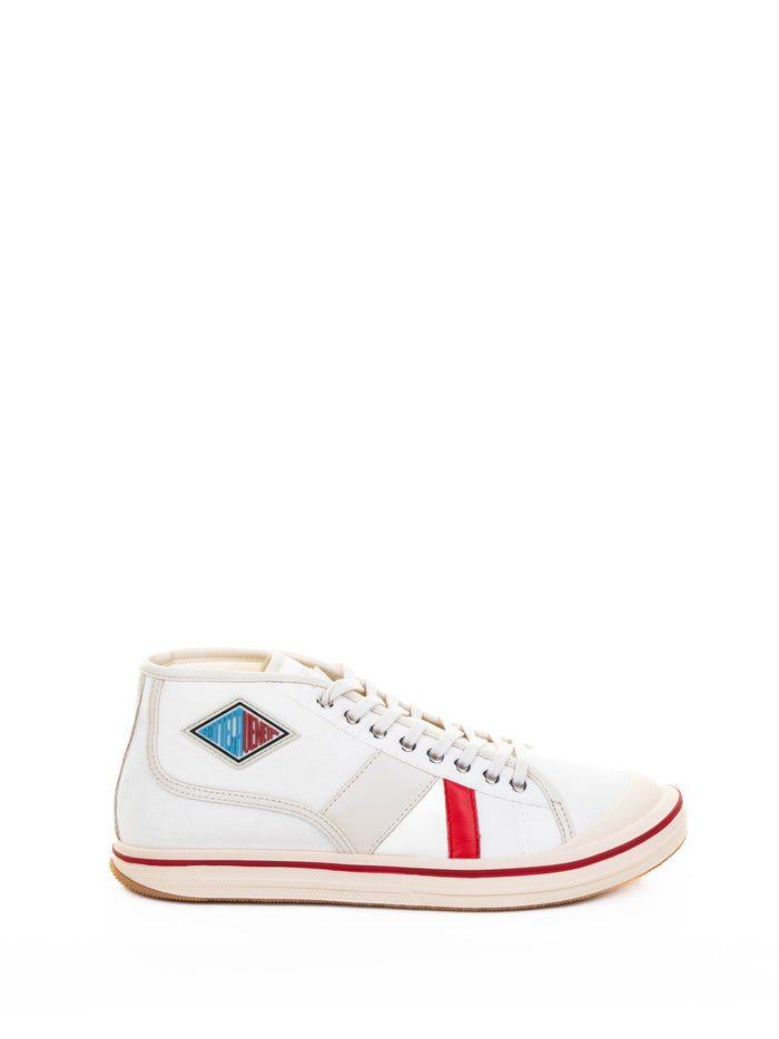 Bottega Veneta Sneakers White Seasalt Leather