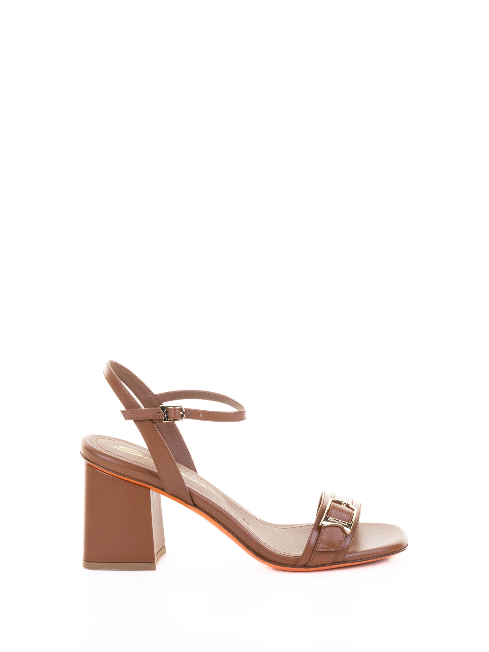 Santoni Sandals Brown Leather