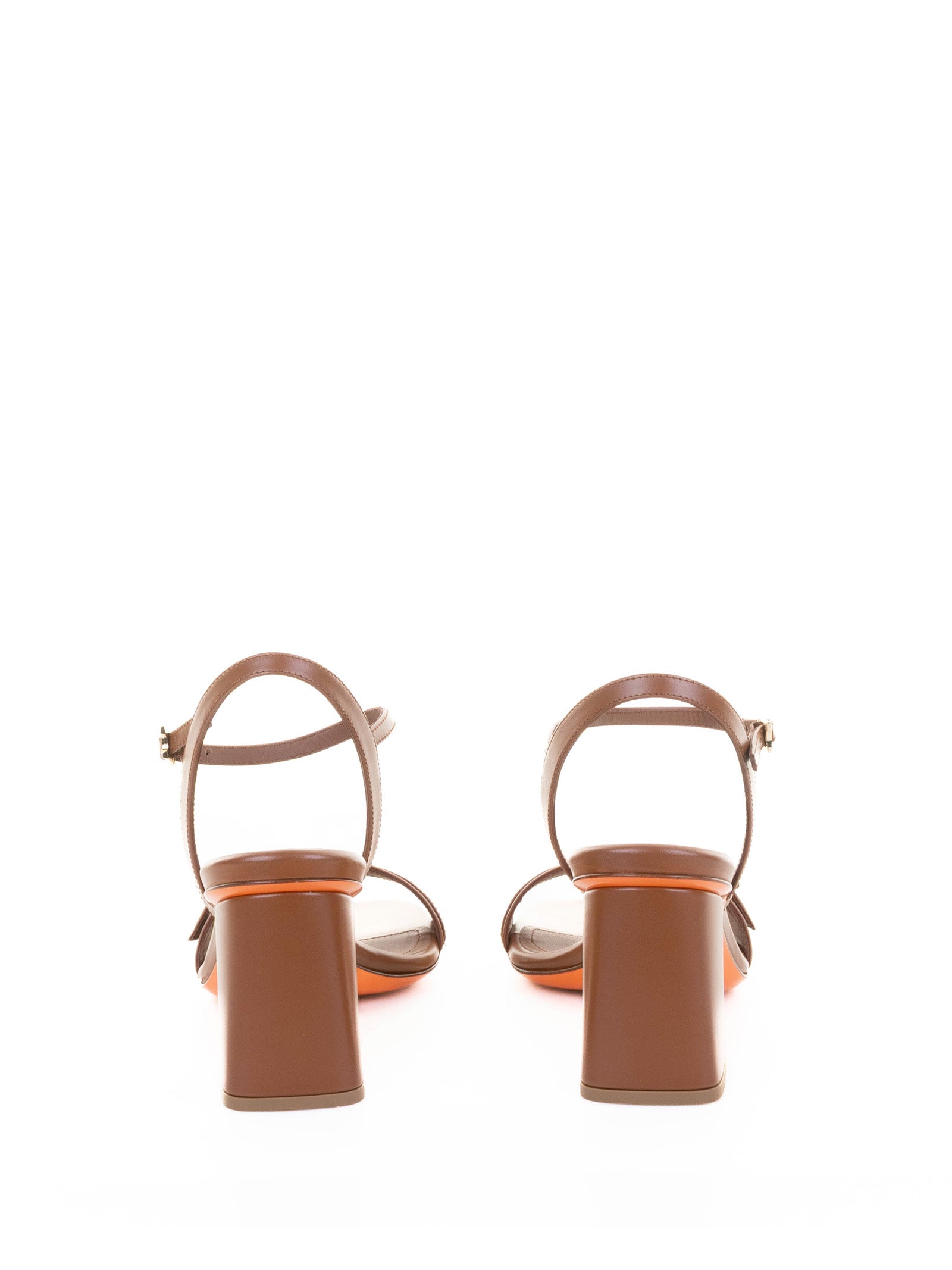 Santoni Sandals Brown Leather