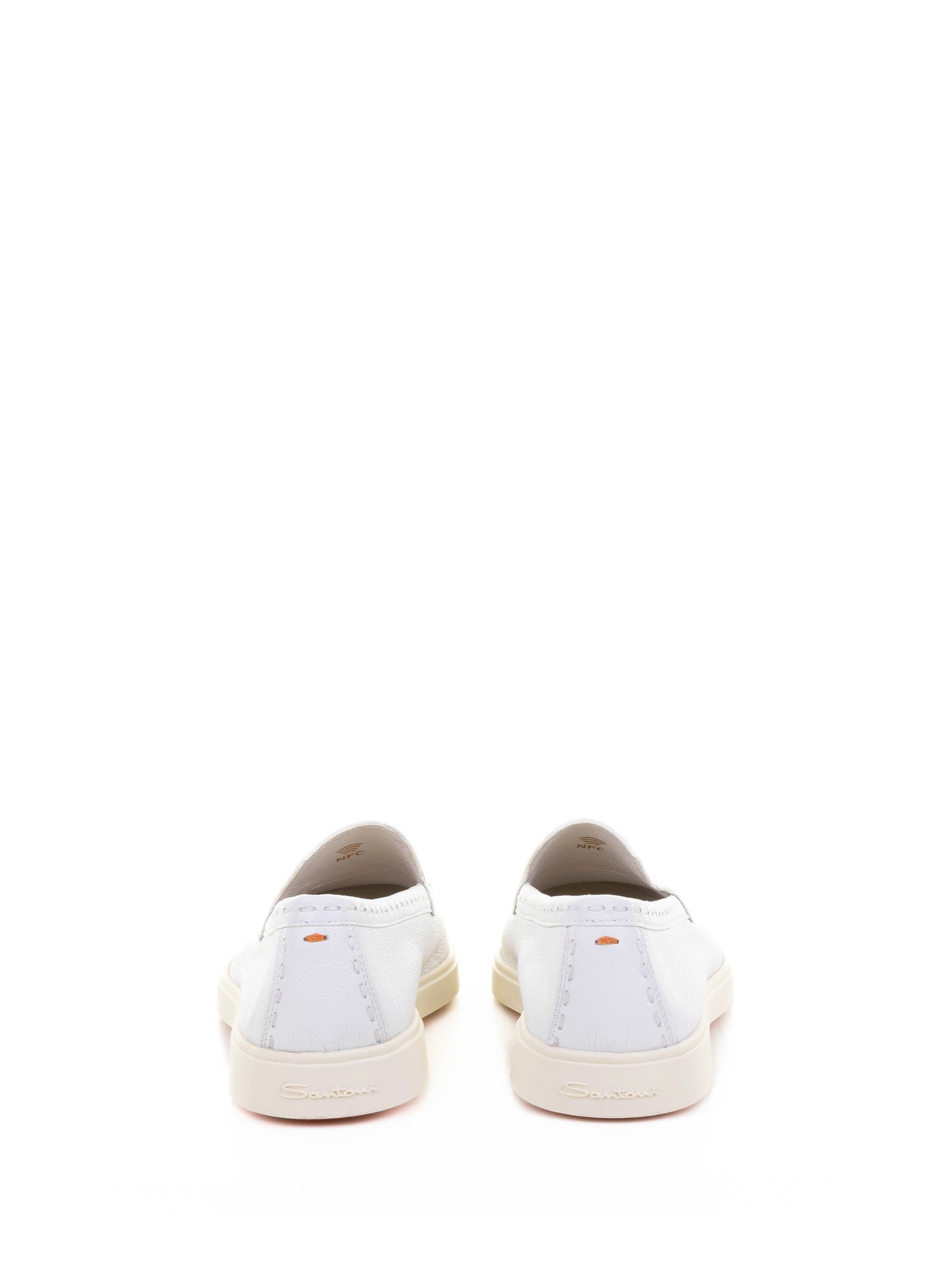 Santoni Sandals White