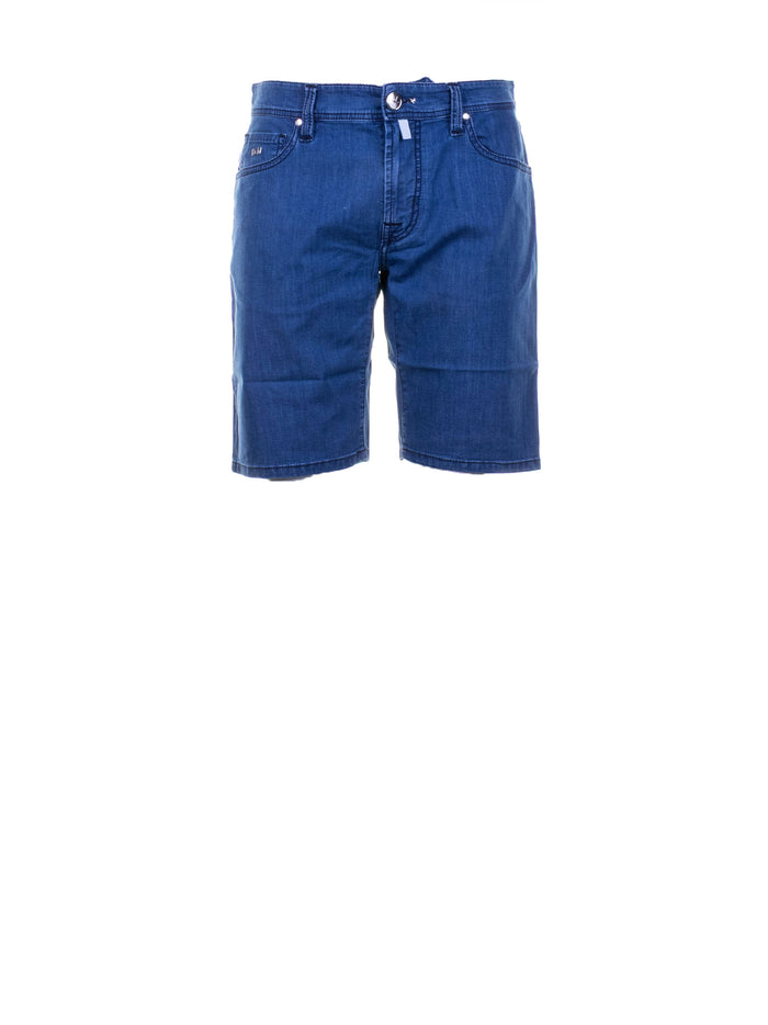 Tramarossa Trousers Mid Blue Co Cv Pes El
