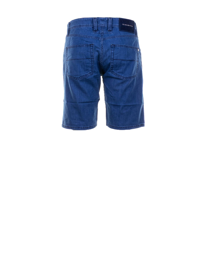 Tramarossa Trousers Mid Blue Co Cv Pes El