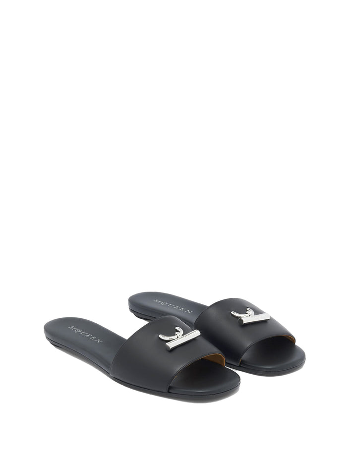 Alexander McQueen Sandals Black Bos Taurus
