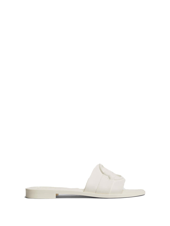 Moncler Sandals White Rubber