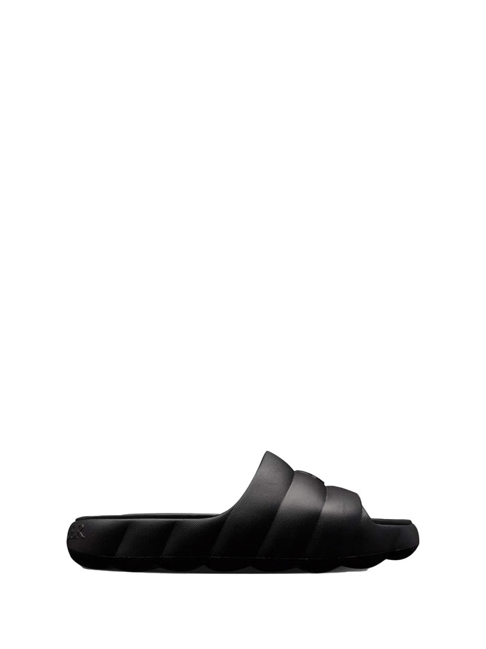Moncler Sandals Black Rubber