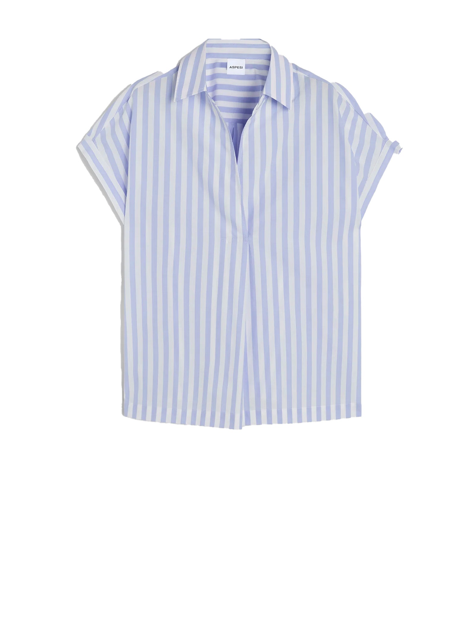 Aspesi Shirts Riga Azzurra
