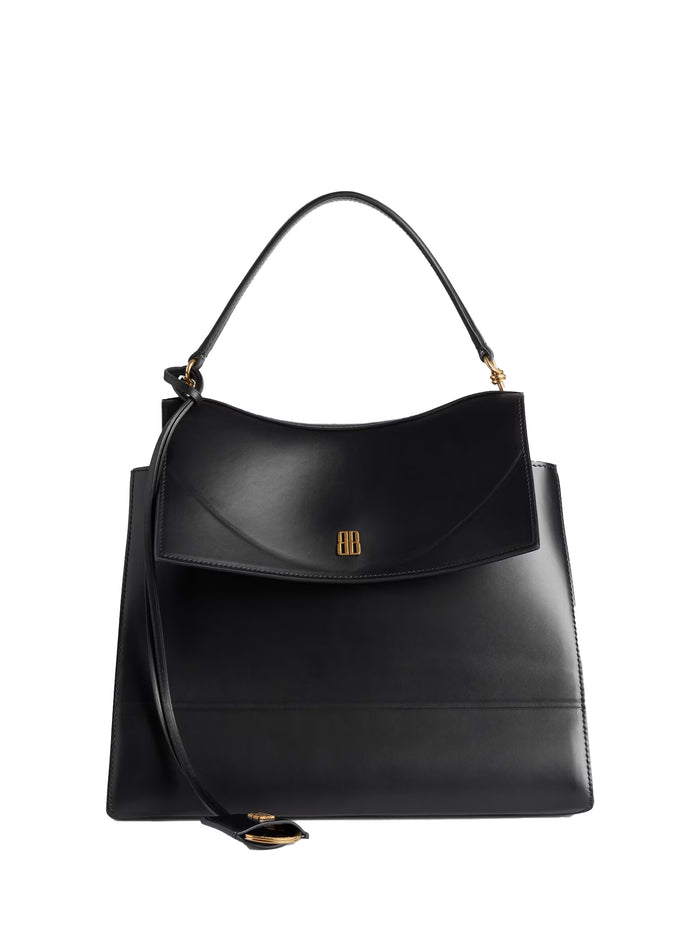 Balenciaga Bags Black Calf Skin