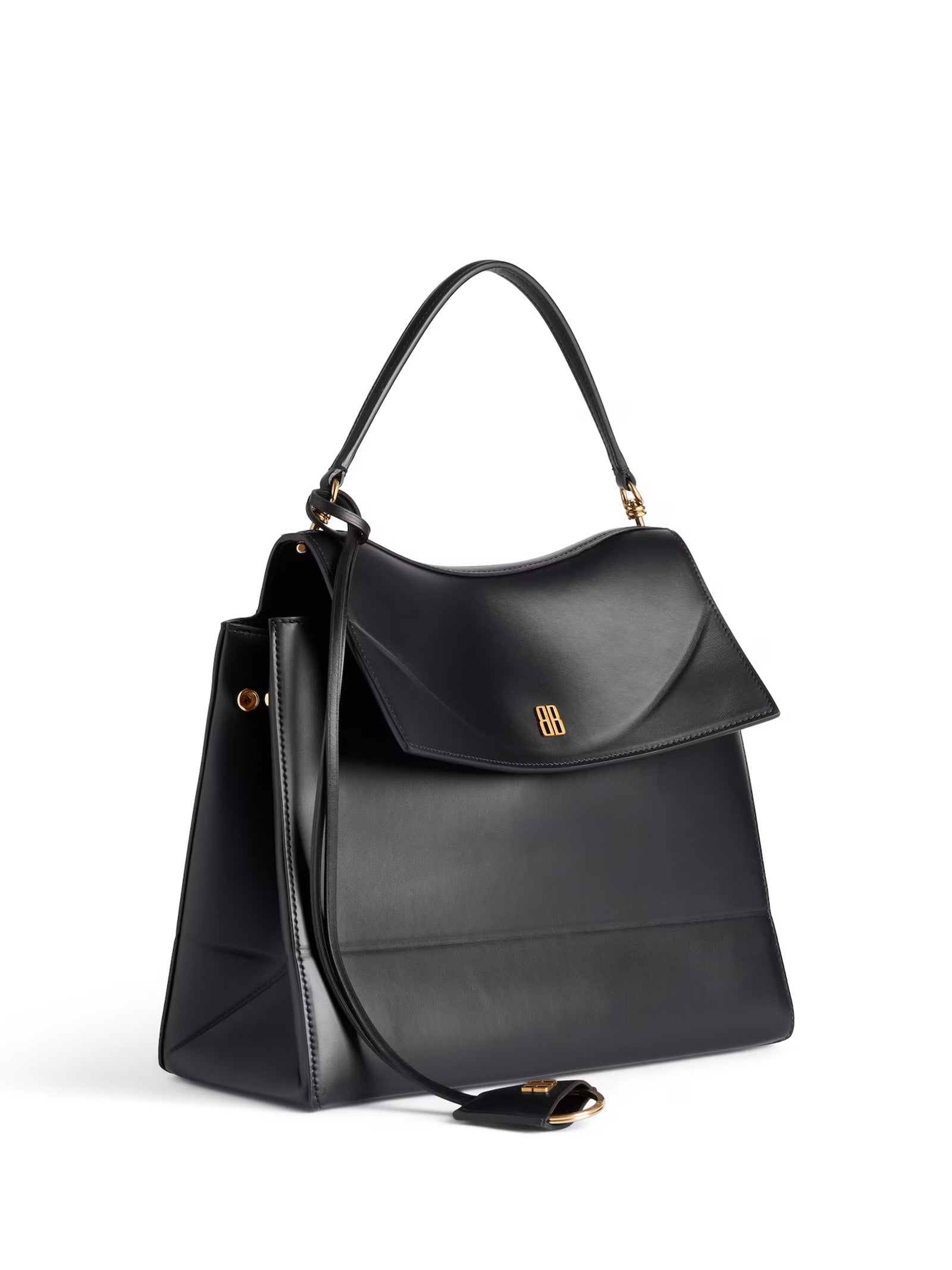 Balenciaga Bags Black Calf Skin