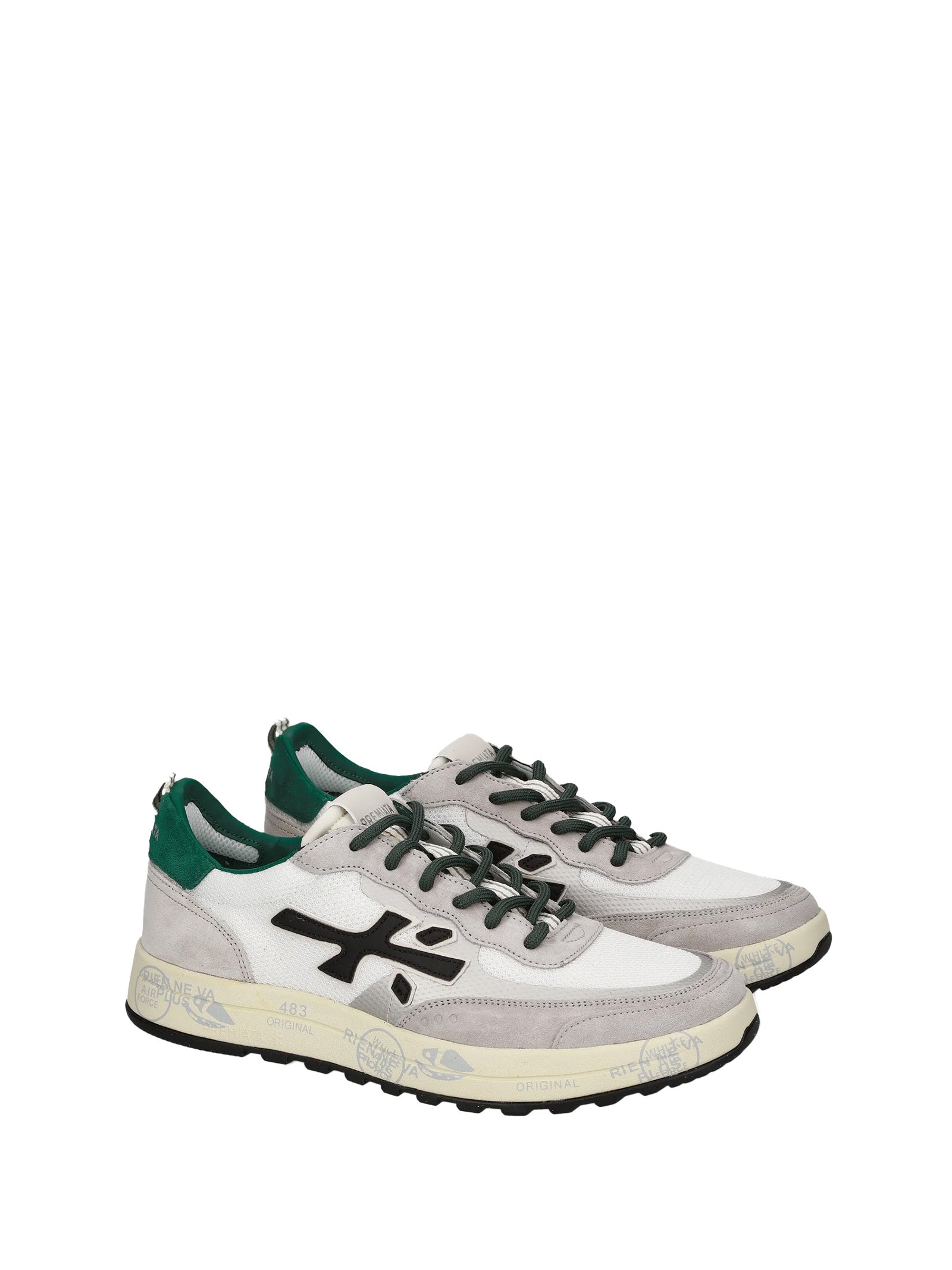 Premiata Sneakers White Pelle