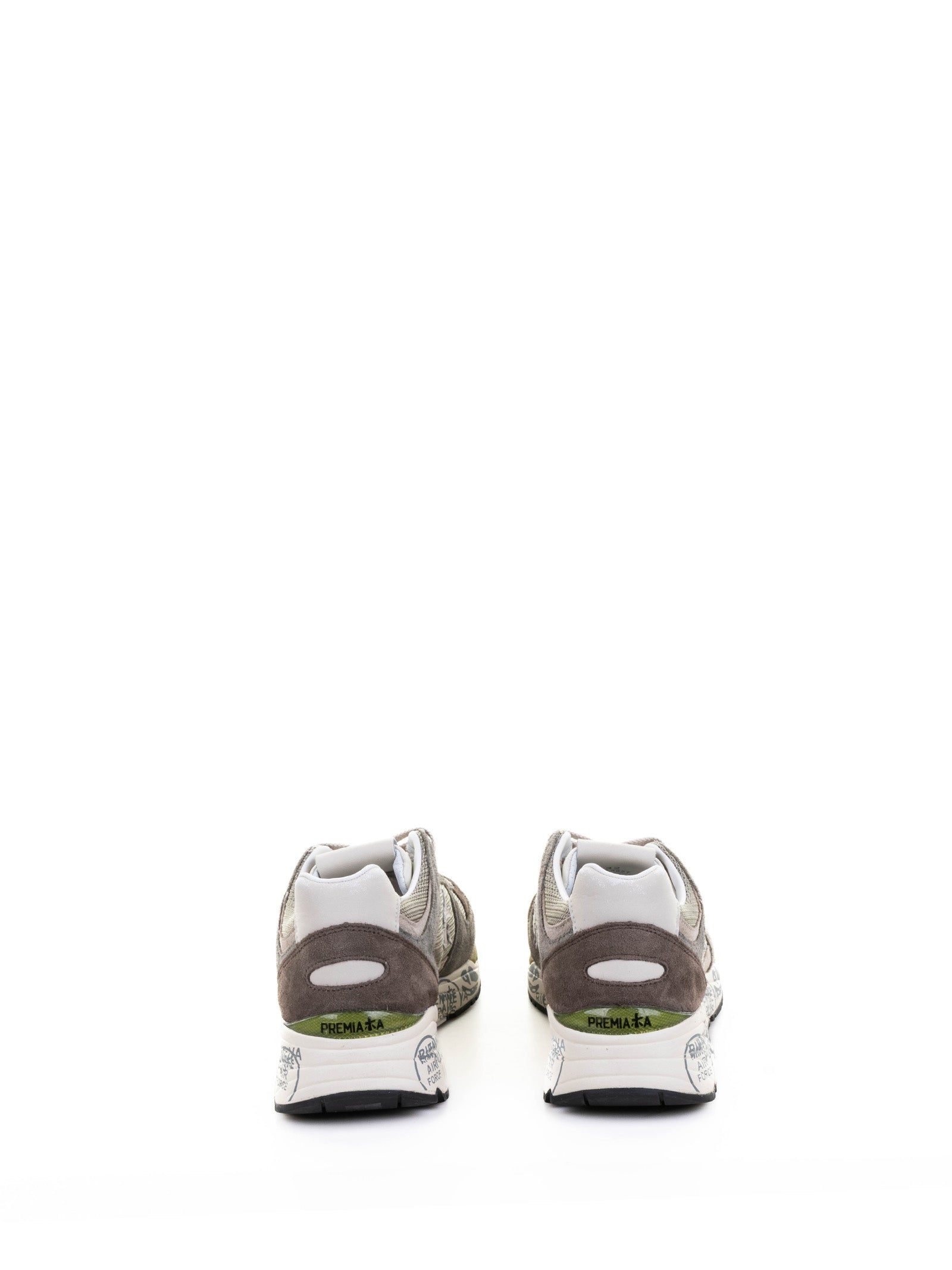 Premiata Sneakers Green Pelle