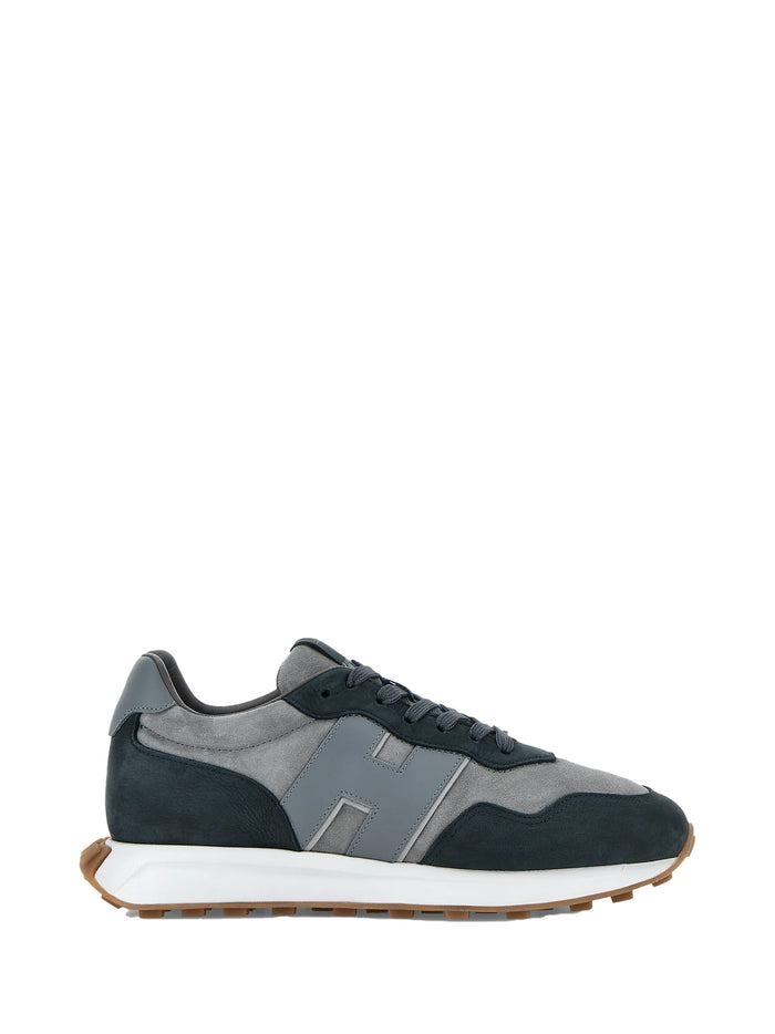 Hogan Sneakers Grey / Navy Leather