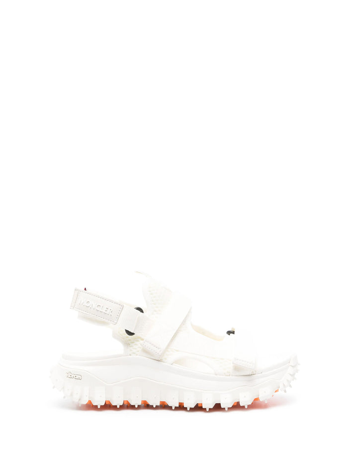 Moncler Sandals White Leather