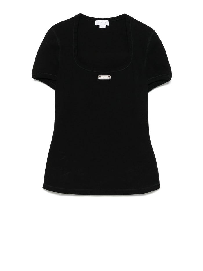 Alexander McQueen T-shirts and Polos Black
